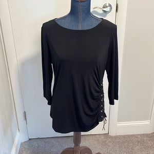 By Chico’s black blouse size medium